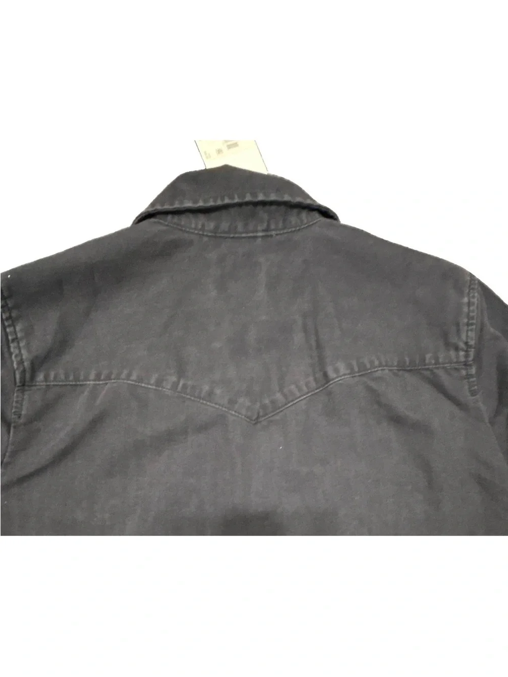 Levi's Black Long-Sleeve Western Snap Shirt